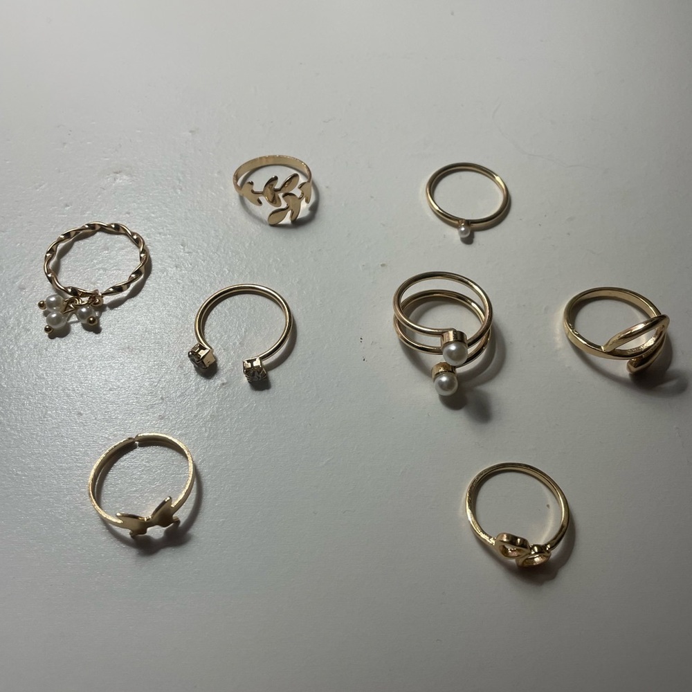 gold ring bundle